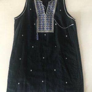 Madewell Casual Embroidered Dress - Size 10